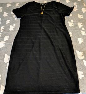 Black Mid Length Dress 🖤